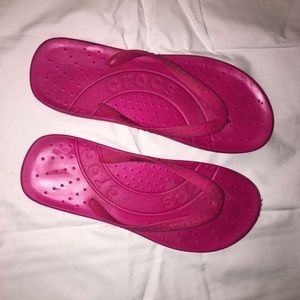 Croc flipflops